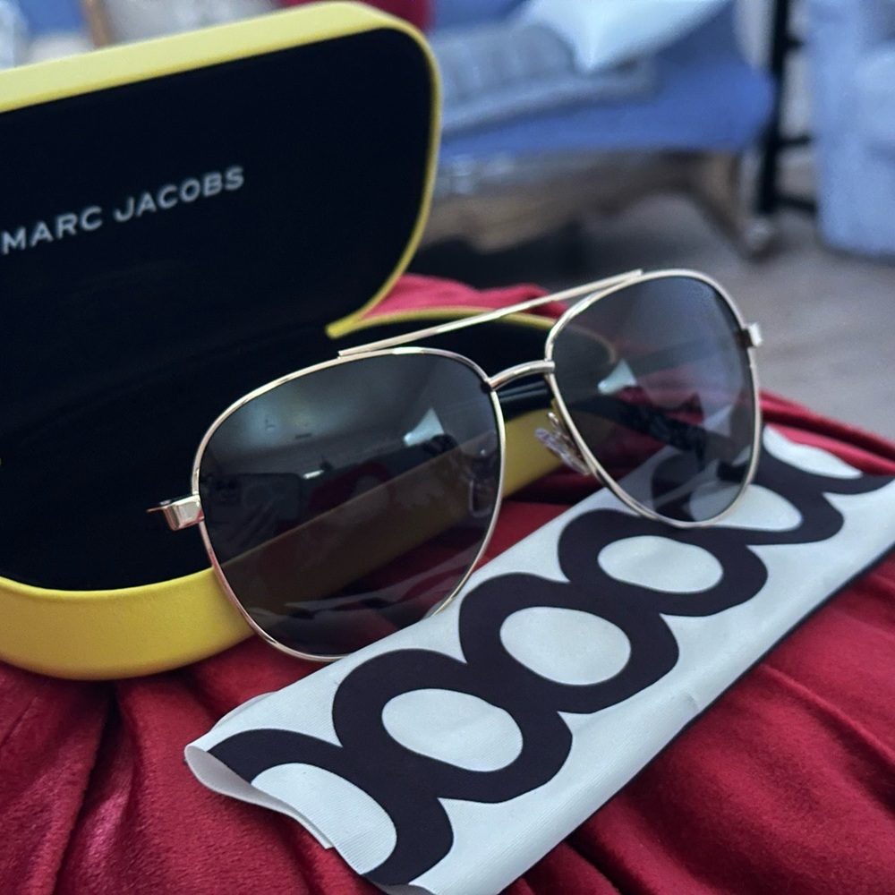 Marc Jacobs Mustard Yellow Leather Accessory